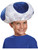 Childs Nintendo Mario Brothers Blue Mushroom Hat Costume Accessory