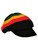 Deluxe Rasta Rastafarian Costume Accessory Jamaican Knit Beanie Hat