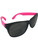 Child's Neon Pink & Black NASCAR Talladega Nights Style Glasses