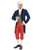 Adult Men's Blue and Red Colonial Ben Franklin Founding Father Costume