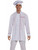 Deluxe Adult White Fabric Costume Gourmet Chef Hat Cap Shirt Set