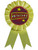 Excellent Work Good Job School Party Award Ribbon Costume Accessory