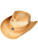 New Woven Cowboy Cowgirl Hat with Rope Band & Pendant