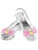 Disney Princess Costume Accessory Clear Glitter Child Shoes Size 6