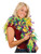 Green Purple Gold Tinsel Mardi Gras Clown Costume Accessory Feather Boa