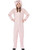 Girls All In One Farm Animal Pig Zip Up Footie Costume With Hood Costume