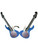 Rock And Roll Star Hero Blue Guitar Glasses Sunglasses
