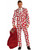 Adults Men's Christmas Holiday Novelty Santa Formal Suit Costume