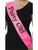 Adults Womens Life Of The Party Girl Winner Sash Costume Accessory