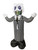 7' Tall Beetlejuice Ghost Cult Classic Movie Inflatable Yard Prop Decoration