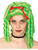 Adult Womens Costume Green Gothic Little Bo Freak Wig With Curls