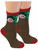 Adult's Snowman Merry Christmas Striped Ankle Socks Costume Accessory