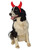 Soft Red Devil Demon Headband Headpiece Hat For Pet Dog