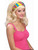 Womens 60s or 70s Style Hippie Mod Costume Colored Headband