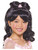 Child Black Medieval Renaissance Elegant Princess Wig