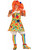 Adult Clown Jester Striped Rainbow Costume Stockings