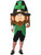 Mens 42-44 Leprechaun St Patricks Day Mascot Costume