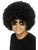 Adult 70s Curly Afro Retro Funky Disco Black Wig Costume Accessory