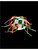 St Patricks Day Green & White Light Up Tentacle Costume Top Hat