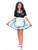 Child Girls Car Hop Girl 50s Diner Costume Dress