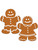 Set Of 2 Gingerbread Cutouts Christmas Holiday Party Decorations 14"