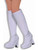 Sexy White Disco Go-Go Dancer Costume Boot Top Covers