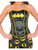 Adult Women's Classic Batgirl Sequin Corset Costume Accessory