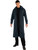 Adult Mens John Harrison Khan Star Trek Navy Trench Coat Costume