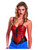 Womens Sexy Sassy Spiderman Spidergirl Bustier Costume