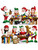 2 Count Santa's Workshop Props Festive Holiday Christmas Decorations 32" x 5' 4"