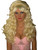 Adult Blonde Burlesque Showgirl 70s Sexy Disco Wig