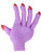 Adult's Purple Zombie Glove Hand Undead Monster Halloween Costume Accessory