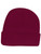 Maroon Purple Acrylic Knit Winter Beanie Toque Hat