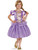 Child's Girls Disney Princess Classic Rapunzel Tangled Ball Gown Dress Costume