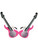 Retro Rock Star Hero Pink Guitar Glasses Sunglasses