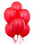 12 Red Latex Birthday Graduation Party 11" Decoration Balloons