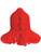 20" Red Tissue Paper Bell Holiday Christmas Party Decoration