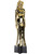Metallic Gold Female Best Actress Award Costume Statue Trophy Decoration