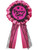 Adults Womens Life Of The Party Girl Award Ribbon Badge Costume Accessory
