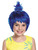 Child's Disney Inside Out Joy Emotion Feeling Blue Wig Costume Accessory
