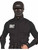 Adult's Male SWAT Blank Black Halloween Costume Face Mask Facemask
