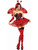 Women's Sexy Polka Dot Black and Red Thigh Highs Lady Bug Stockings