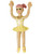 New 3" Yellow Bendable Ballerina Dancer Toy Figure Decoration