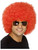 New Mens Womens Child Costume Red Afro Disco Clown Wig