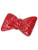 Red Mylar Cool Bow Tie Butler Doctor Gangster Clown Nerd Costume Accessory