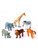 African Animal Set Diorama Recreation 12 Pack Toys 4"