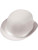 Deluxe Adult Formal White Derby Bowler Costume Coke Hat