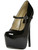 The BOMBSHELL-51 Sexy Womens 6 3/4" Black Maryjane Style Platform Shoes