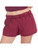 Adult's Elastic Waist Burgundy Team Spirit Underwear Boxer Shorts