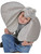 Stuffed Plush Elephant Hat Costume Party Cap